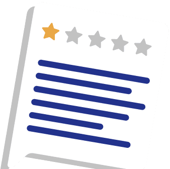 Illustration of a scored feedback report